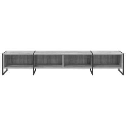 vidaXL Meuble TV Gris Sonoma 170,5 x 36 x 30,5 cm Bois d'ingénierie