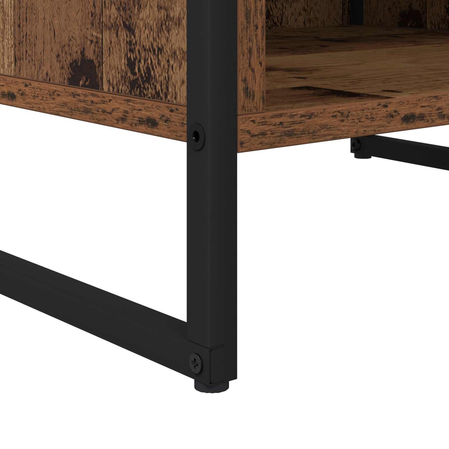 Meuble TV vidaXL bois de récupération 170,5 x 36 x 30,5 cm bois d'ingénierie