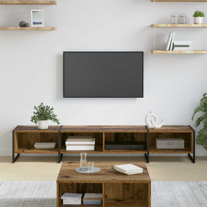 Meuble TV vidaXL bois de récupération 170,5 x 36 x 30,5 cm bois d'ingénierie