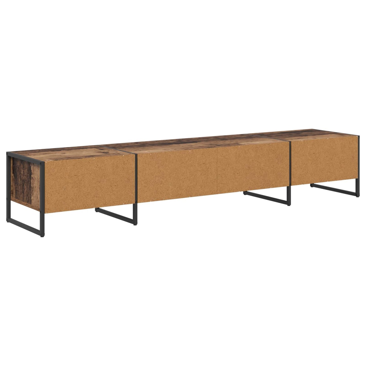Meuble TV vidaXL bois de récupération 170,5 x 36 x 30,5 cm bois d'ingénierie