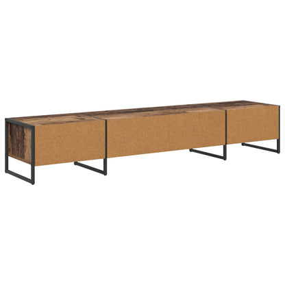 Meuble TV vidaXL bois de récupération 170,5 x 36 x 30,5 cm bois d'ingénierie