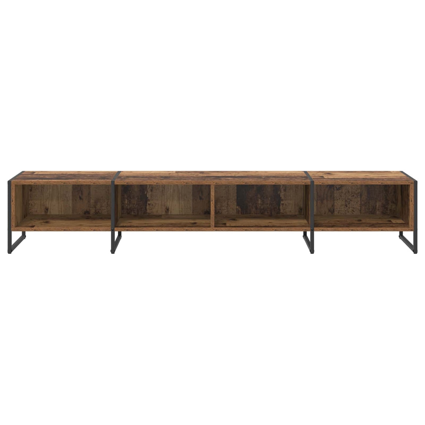 Meuble TV vidaXL bois de récupération 170,5 x 36 x 30,5 cm bois d'ingénierie