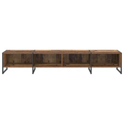 Meuble TV vidaXL bois de récupération 170,5 x 36 x 30,5 cm bois d'ingénierie