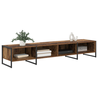 Meuble TV vidaXL bois de récupération 170,5 x 36 x 30,5 cm bois d'ingénierie
