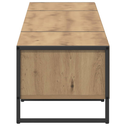 vidaXL Meuble TV fait main Chêne 170,5 x 36 x 30,5 cm