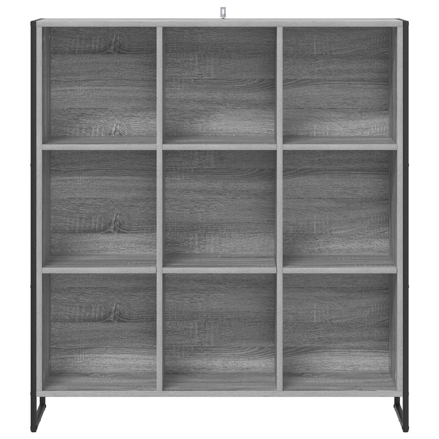 vidaXL Bibliothèque Chêne Sonoma gris 99,5 x 30 x 108,5 cm Aggloméré