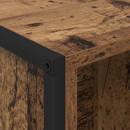 vidaXL Bibliothèque en bois de récupération 99,5 x 30 x 108,5 cm, bois d'ingénierie