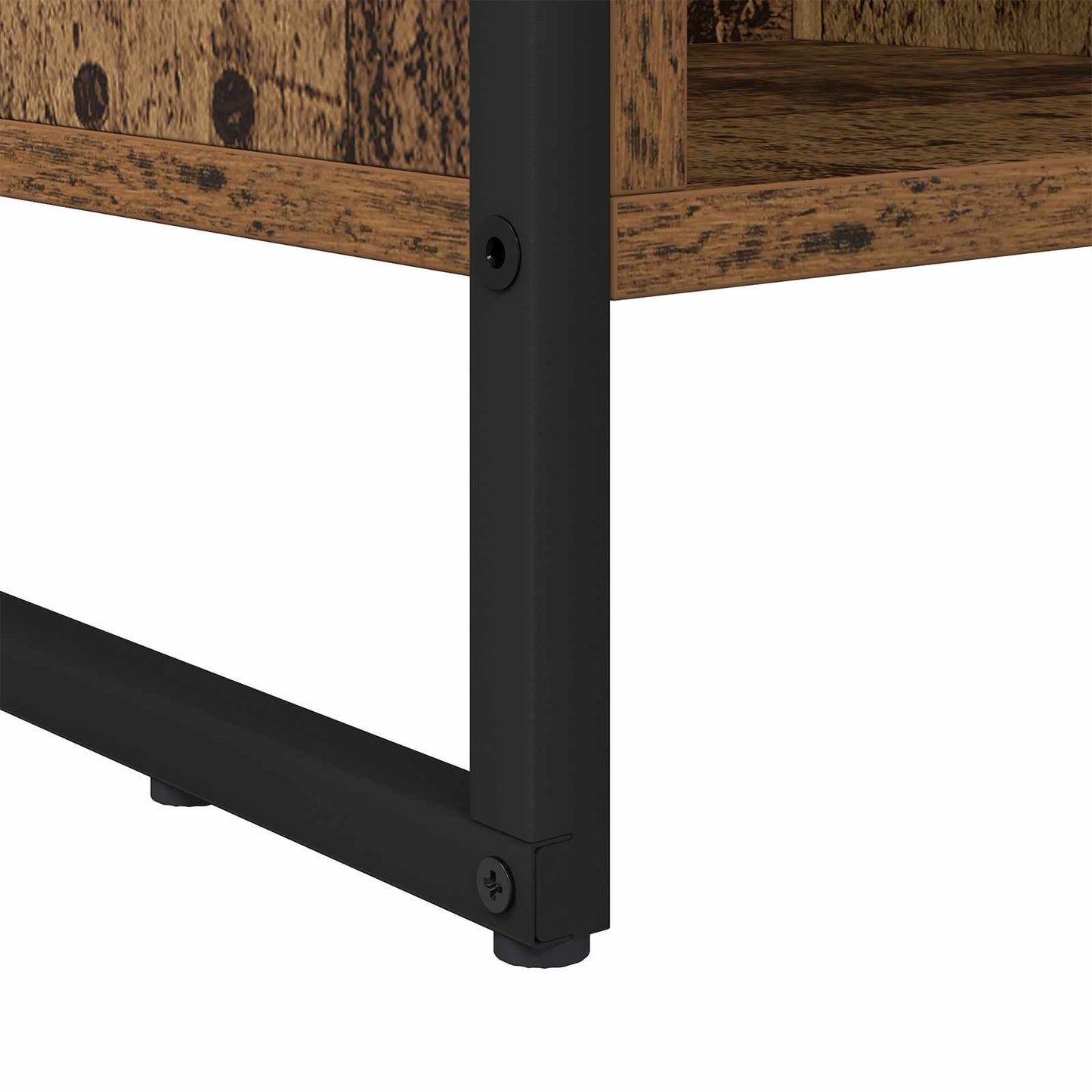 vidaXL Bibliothèque en bois de récupération 99,5 x 30 x 108,5 cm, bois d'ingénierie