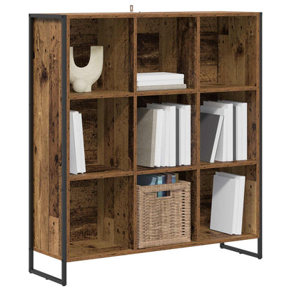 vidaXL Bibliothèque en bois de récupération 99,5 x 30 x 108,5 cm, bois d'ingénierie