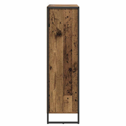 vidaXL Bibliothèque en bois de récupération 99,5 x 30 x 108,5 cm, bois d'ingénierie