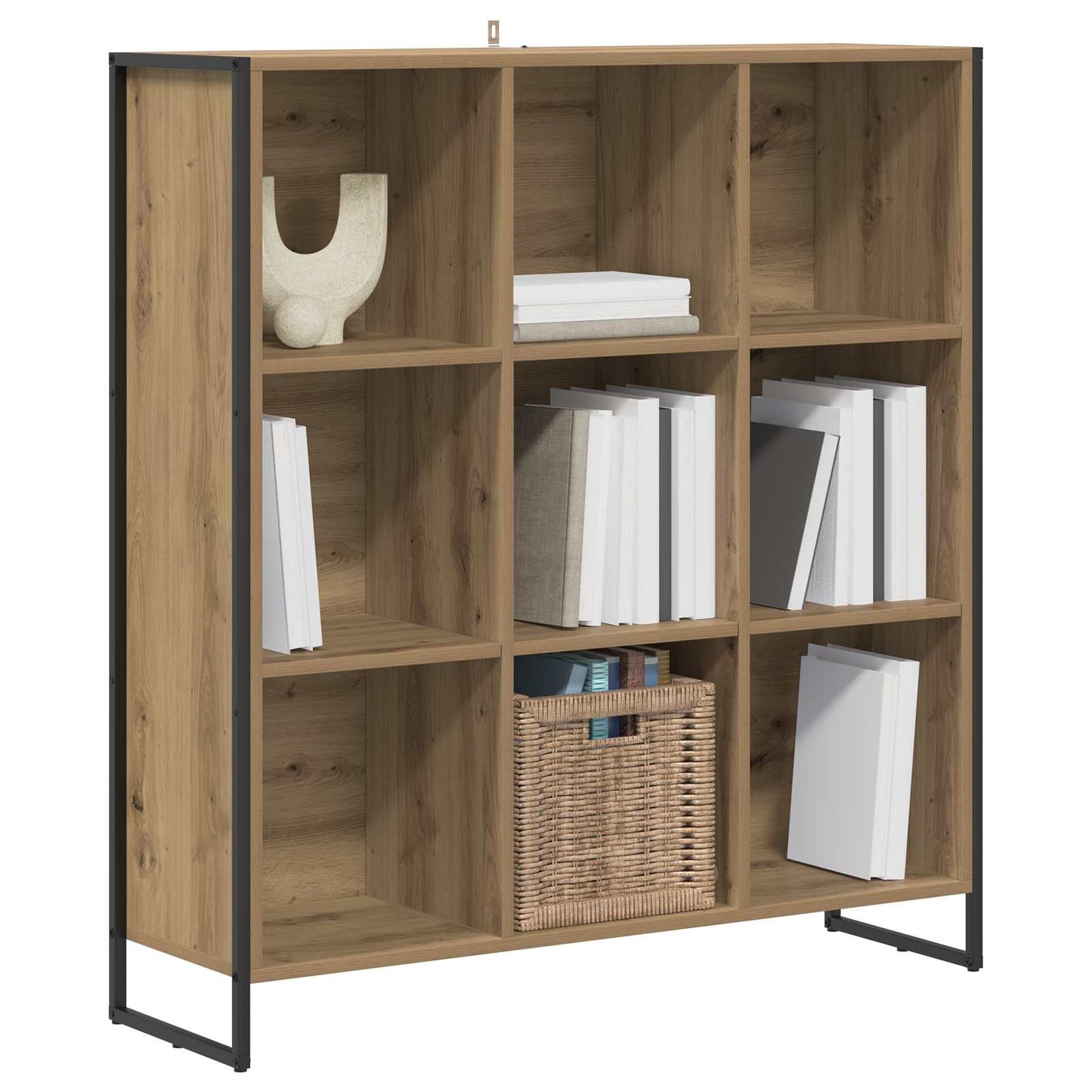 vidaXL Étagère artisanale Chêne 99,5 x 30 x 108,5 cm