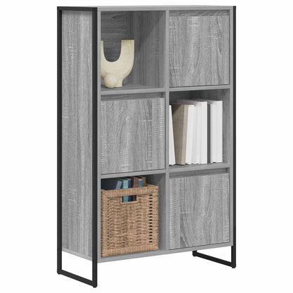 vidaXL Bücherregal Graues Sonoma 68 x 30 x 108.5 cm Holzwerkstoff