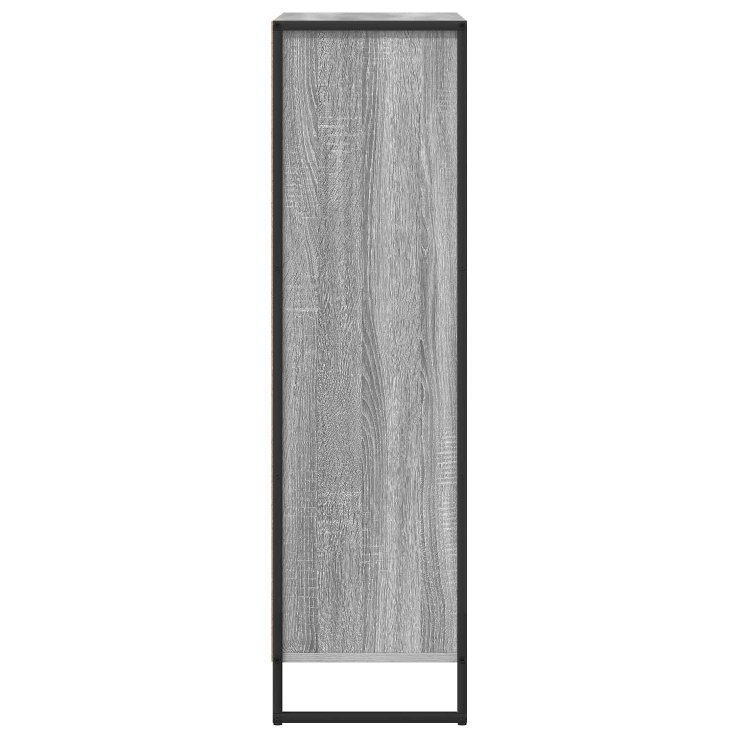 vidaXL Bücherregal Graues Sonoma 68 x 30 x 108.5 cm Holzwerkstoff
