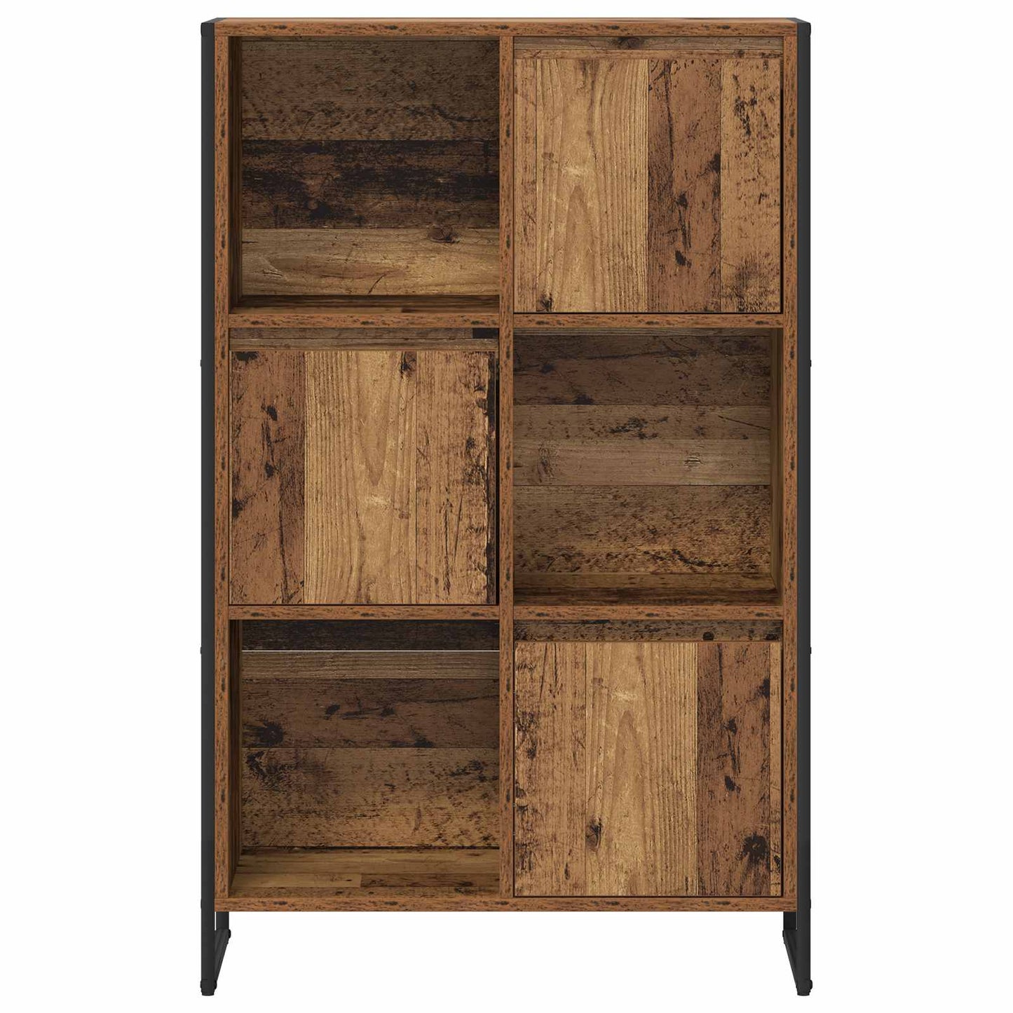Bücherregal Altholz 68 x 30 x 108.5 cm Holzwerkstoff