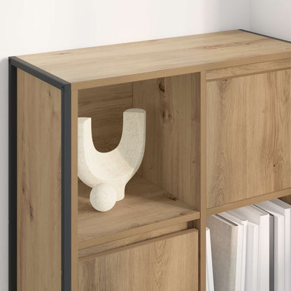 vidaXL Bücherregal Kunsthandwerk Eiche 68 x 30 x 108.5 cm