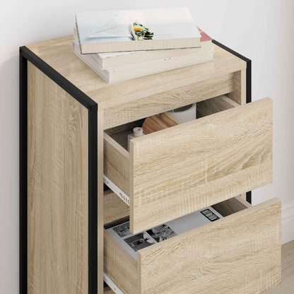 Sideboard mit Schubladen Sonoma 42 x 36 x 75,5 cm Holzwerkstoff