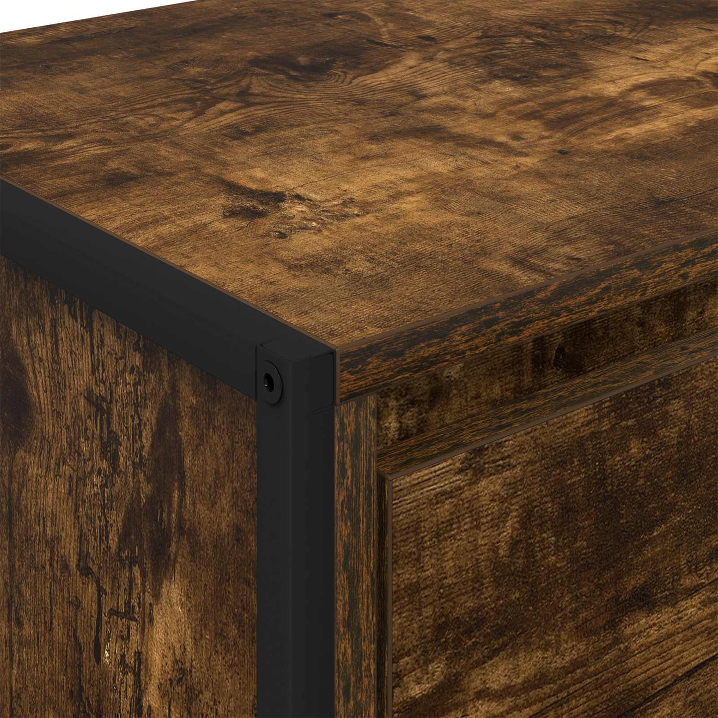 vidaXL Sideboard Raucharbe 42 x 36 x 75,5 cm Holzwerkstoff