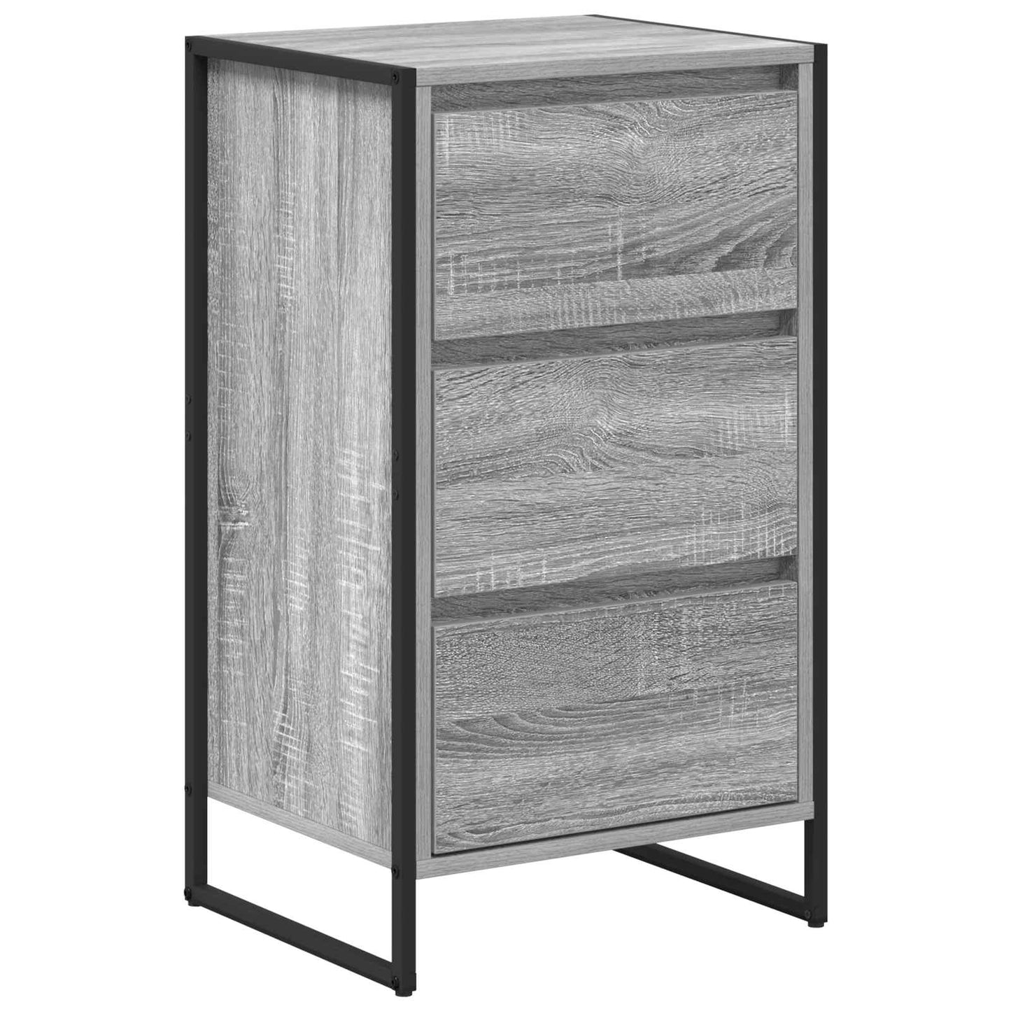 vidaXL Sideboard Graues Sonoma 42 x 36 x 75,5 cm Holzwerkstoff