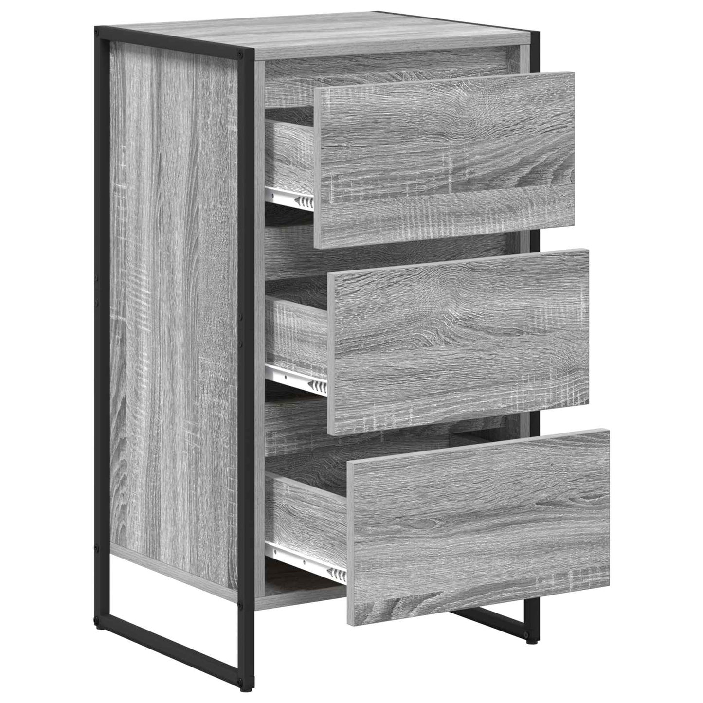 vidaXL Sideboard Graues Sonoma 42 x 36 x 75,5 cm Holzwerkstoff