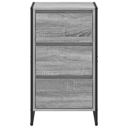 vidaXL Sideboard Graues Sonoma 42 x 36 x 75,5 cm Holzwerkstoff