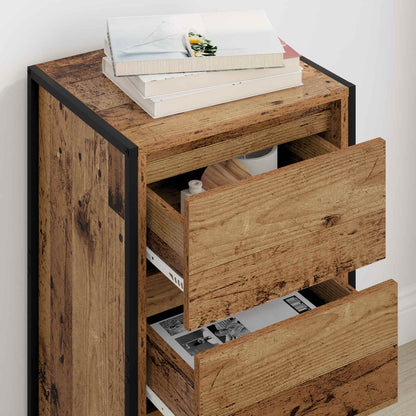 Sideboard Altholz 42 x 36 x 75,5 cm Holzwerkstoff