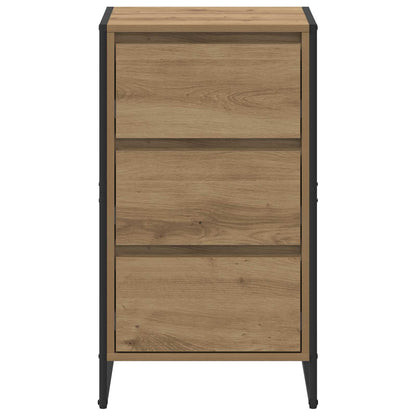 vidaXL Sideboard Kunsthandwerk Eiche 42 x 36 x 75,5 cm Holzwerkstoff