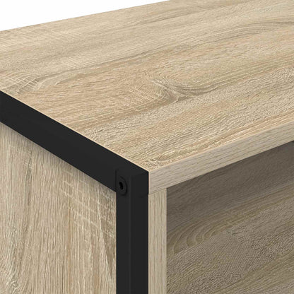 vidaXL TV-Schränk Sonoma 100 x 36,5 x 30,5 cm Holzwerkstoff
