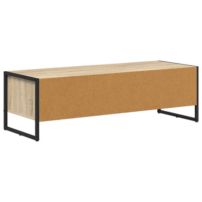vidaXL TV-Schränk Sonoma 100 x 36,5 x 30,5 cm Holzwerkstoff