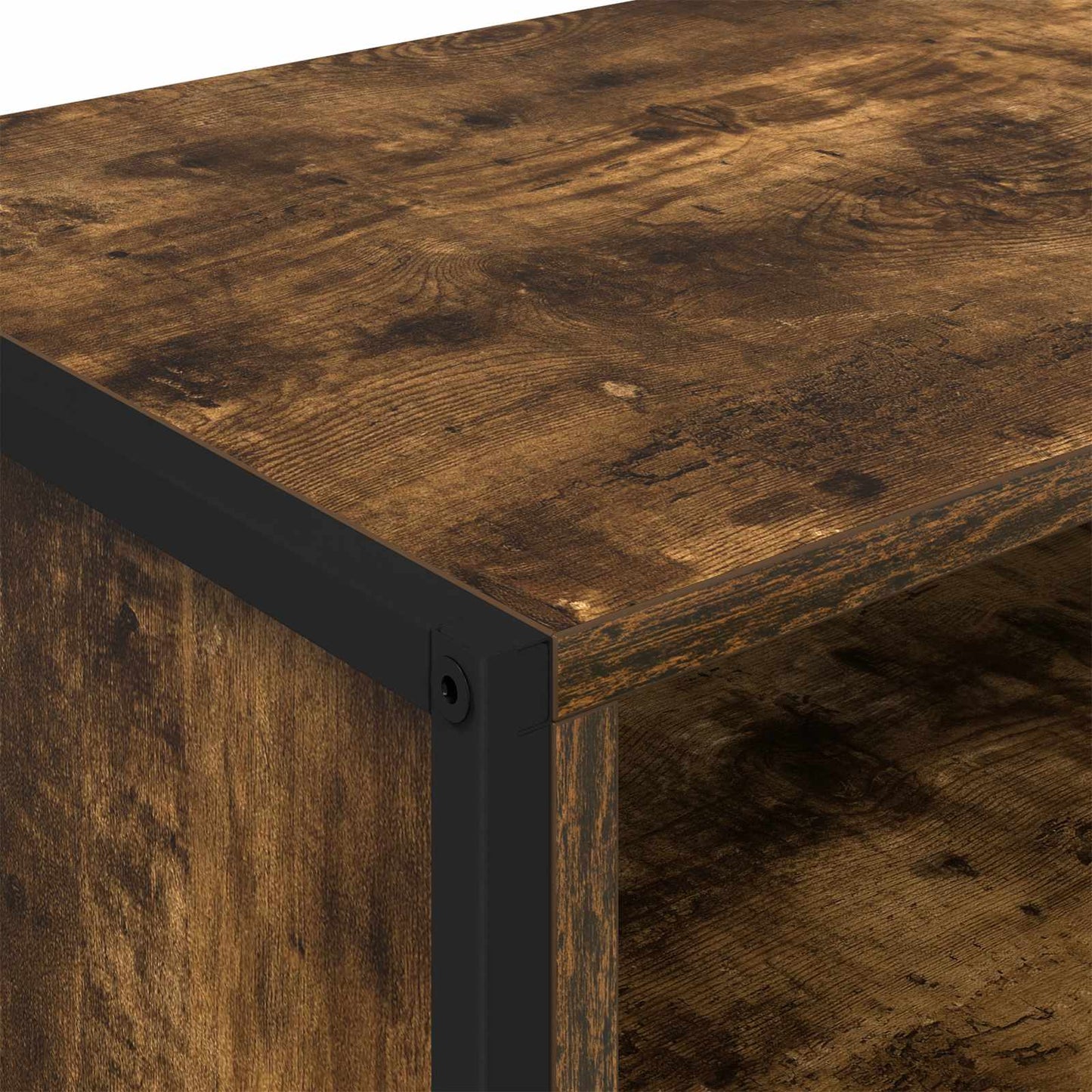 vidaXL TV-Schränk Raucharbe 100 x 36,5 x 30,5 cm Holzwerkstoff