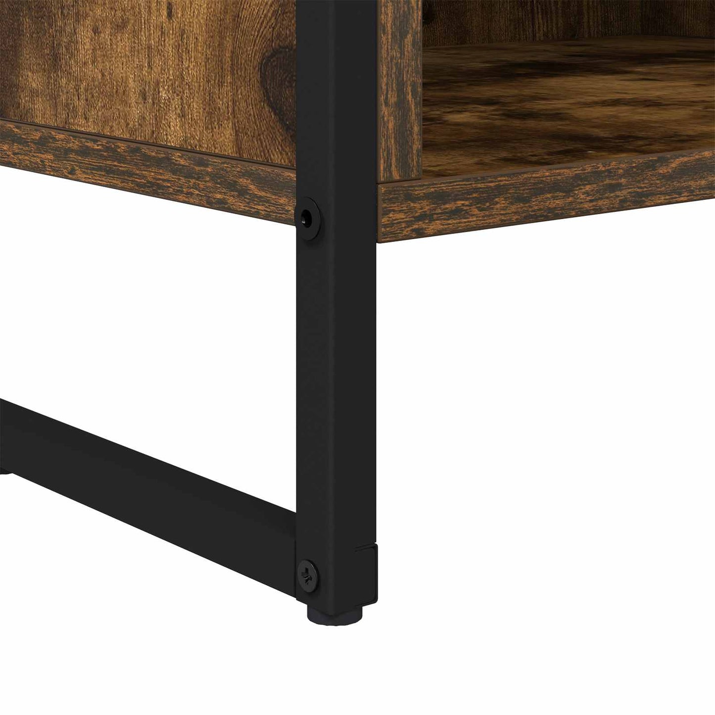 vidaXL TV-Schränk Raucharbe 100 x 36,5 x 30,5 cm Holzwerkstoff