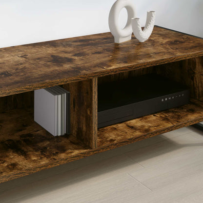 vidaXL TV-Schränk Raucharbe 100 x 36,5 x 30,5 cm Holzwerkstoff