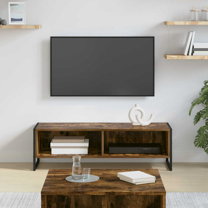 vidaXL TV-Schränk Raucharbe 100 x 36,5 x 30,5 cm Holzwerkstoff