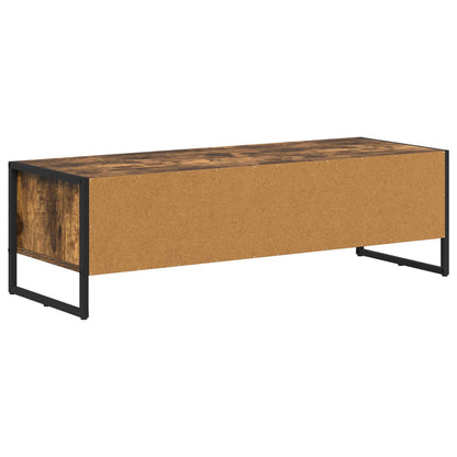 vidaXL TV-Schränk Raucharbe 100 x 36,5 x 30,5 cm Holzwerkstoff