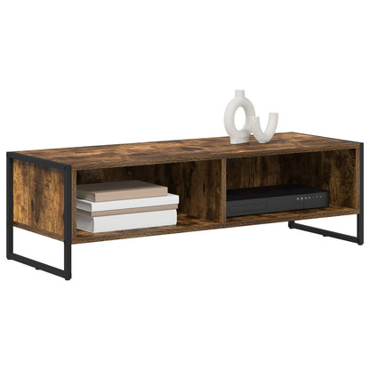 vidaXL TV-Schränk Raucharbe 100 x 36,5 x 30,5 cm Holzwerkstoff