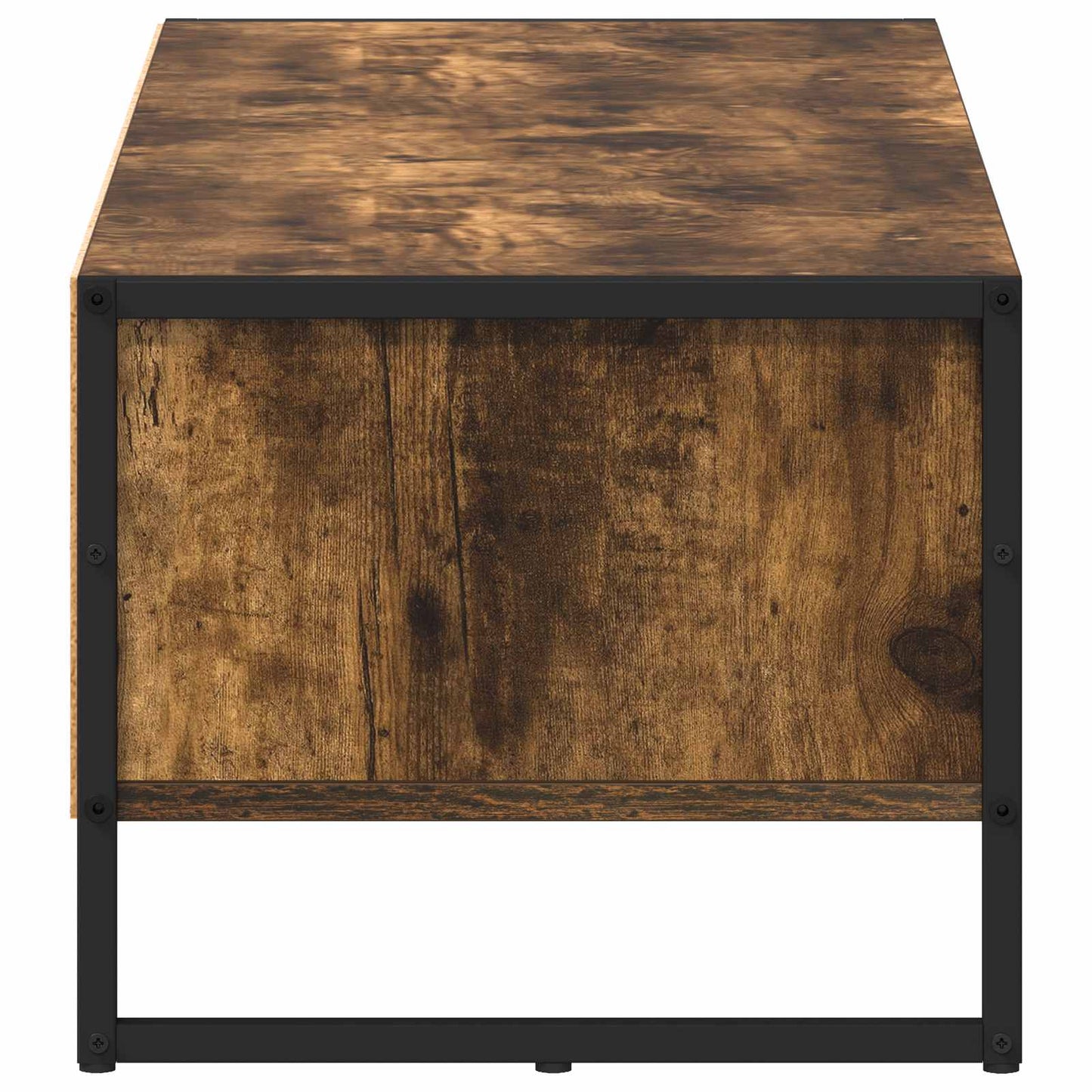 vidaXL TV-Schränk Raucharbe 100 x 36,5 x 30,5 cm Holzwerkstoff