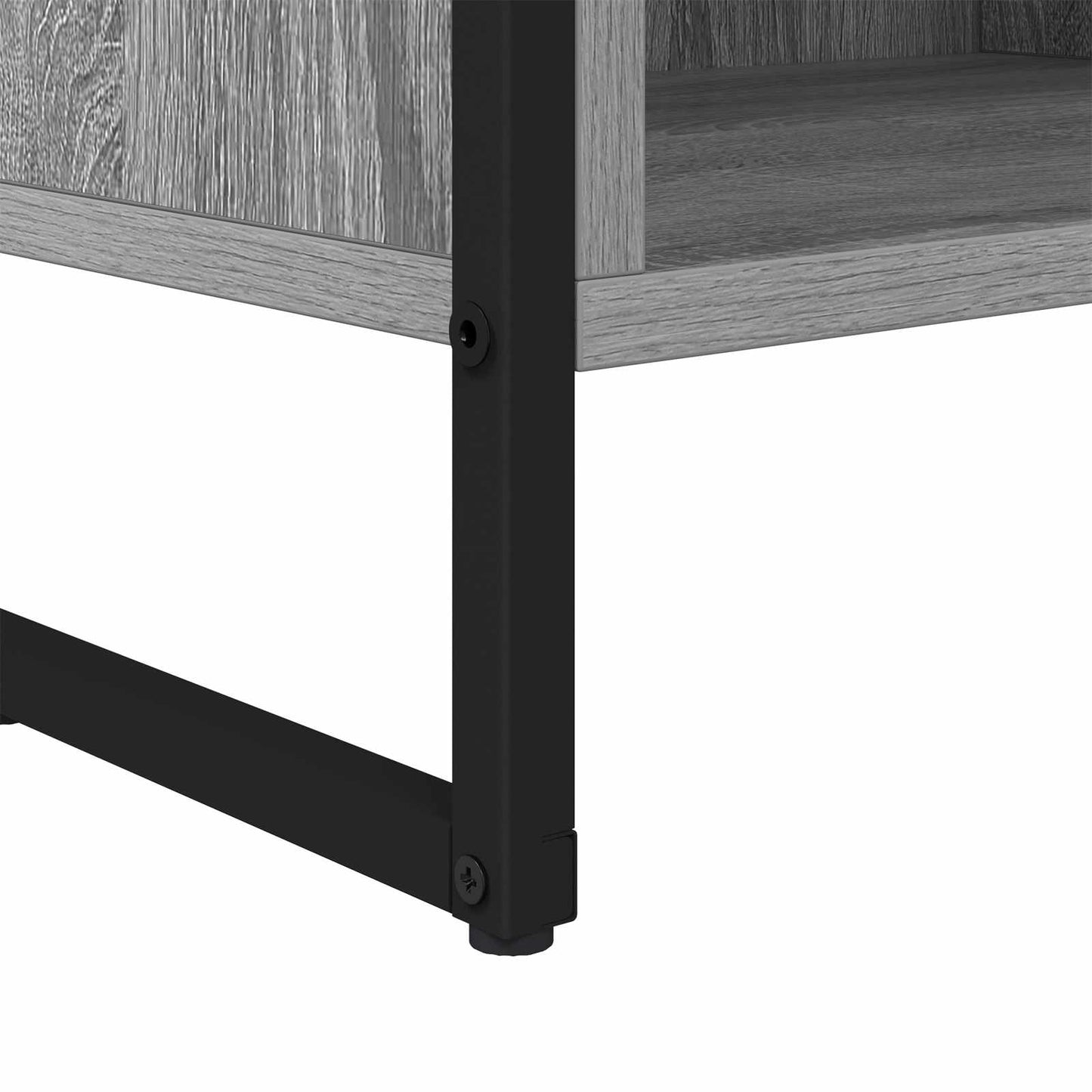 vidaXL TV-Schränk Graues Sonoma 100 x 36,5 x 30,5 cm Holzwerkstoff