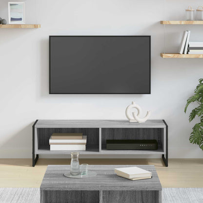 vidaXL TV-Schränk Graues Sonoma 100 x 36,5 x 30,5 cm Holzwerkstoff