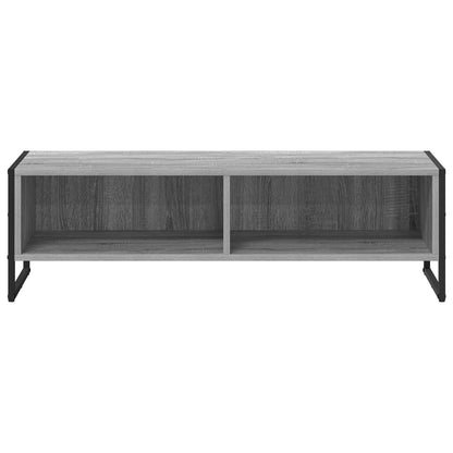 vidaXL TV-Schränk Graues Sonoma 100 x 36,5 x 30,5 cm Holzwerkstoff