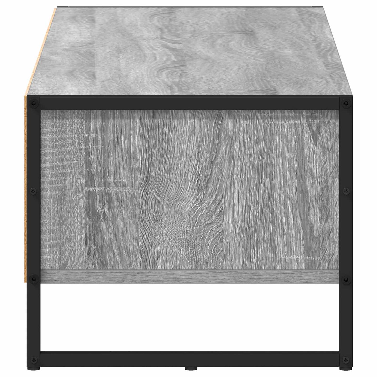 vidaXL TV-Schränk Graues Sonoma 100 x 36,5 x 30,5 cm Holzwerkstoff
