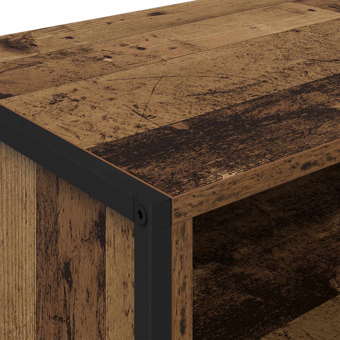 vidaXL TV-Schränk Altholz 100 x 36,5 x 30,5 cm Holzwerkstoff