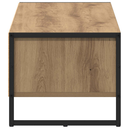 vidaXL TV-Schränk Kunsthandwerk Eiche 100 x 36,5 x 30,5 cm
