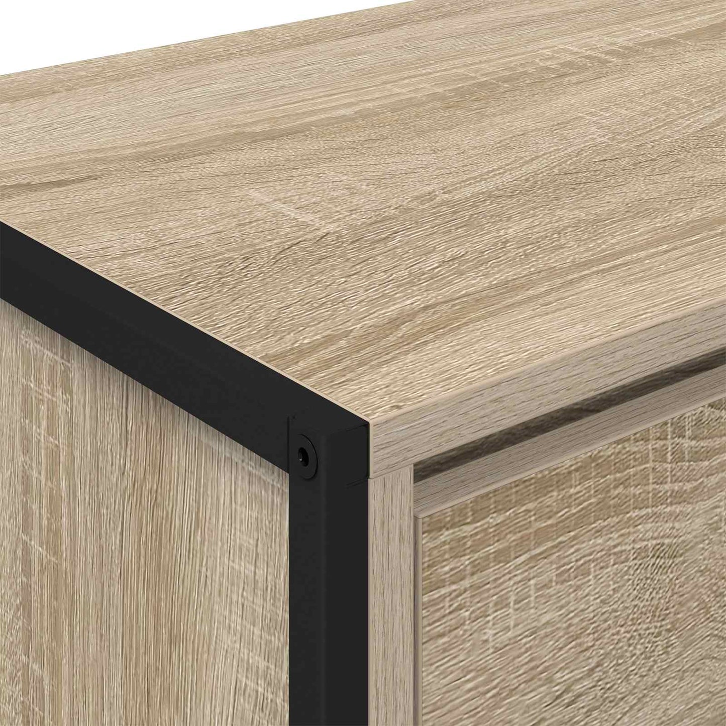 vidaXL TV-Schränk Sonoma 100 x 36 x 49,5 cm Holzwerkstoff