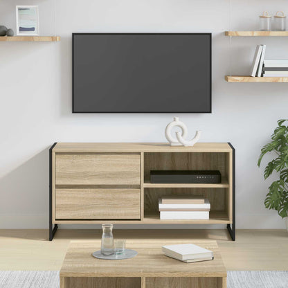 vidaXL TV-Schränk Sonoma 100 x 36 x 49,5 cm Holzwerkstoff