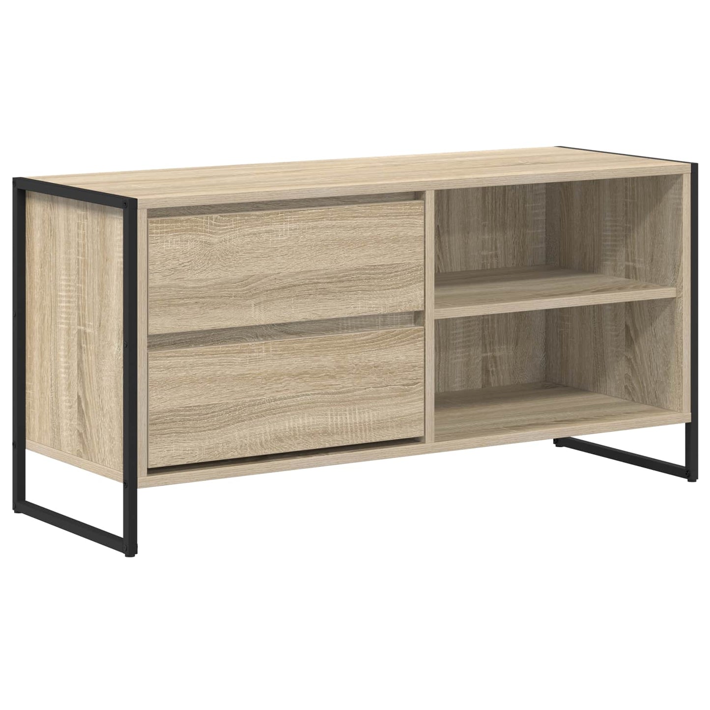 vidaXL TV-Schränk Sonoma 100 x 36 x 49,5 cm Holzwerkstoff