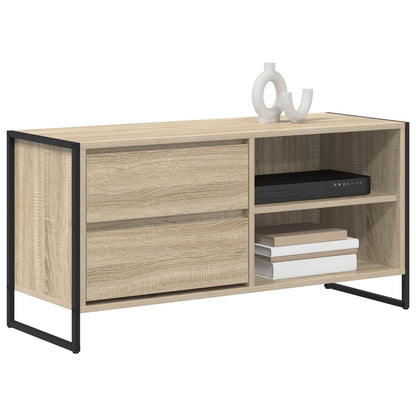 vidaXL TV-Schränk Sonoma 100 x 36 x 49,5 cm Holzwerkstoff