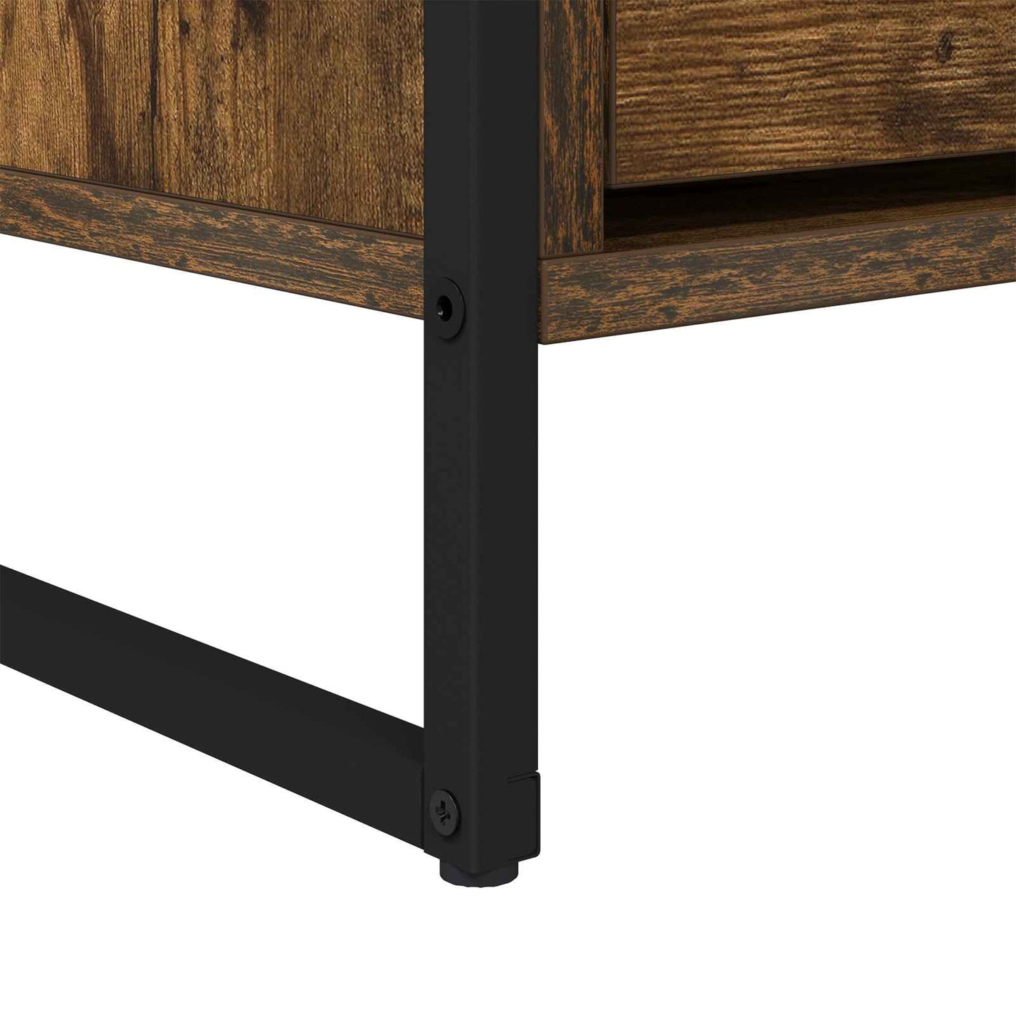 vidaXL TV-Schränk Raucharbe 100 x 36 x 49,5 cm Holzwerkstoff