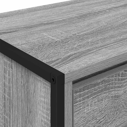 vidaXL TV-Schränk Graues Sonoma 100 x 36 x 49,5 cm Holzwerkstoff