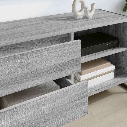 vidaXL TV-Schränk Graues Sonoma 100 x 36 x 49,5 cm Holzwerkstoff