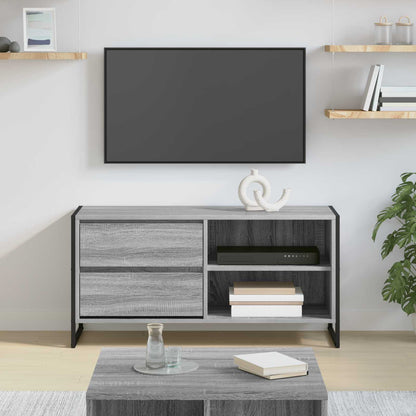 vidaXL TV-Schränk Graues Sonoma 100 x 36 x 49,5 cm Holzwerkstoff