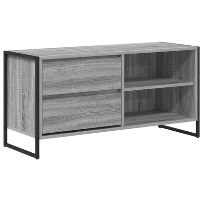 vidaXL TV-Schränk Graues Sonoma 100 x 36 x 49,5 cm Holzwerkstoff
